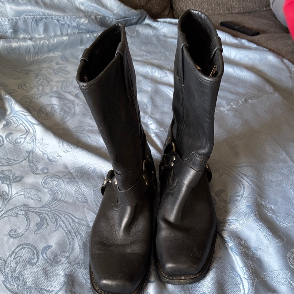 Element Black Leather Men's Boots - Picture 8 of 10